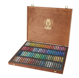 Soft Pastel Wooden Box 100-set in the group Art Supplies / Crayons & Graphite / Pastel Crayons at Pen Store (137811)