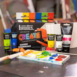 Acrylic paint Basics Creator's Set 6x22 ml in the group Art Supplies / Artist colours / Acrylic Paint at Pen Store (137828)