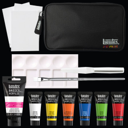 Acrylic paint Basics Creator's Set 6x22 ml in the group Art Supplies / Artist colours / Acrylic Paint at Pen Store (137828)