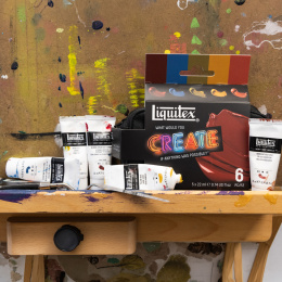 Pro Heavy Body Acrylic Retro Luxe Set 5 x 22 ml in the group Art Supplies / Artist colours / Acrylic Paint at Pen Store (137835)