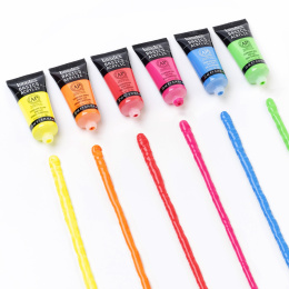 Acrylic paint Fluorescent Set Tubes 6x22 ml in the group Art Supplies / Artist colours / Acrylic Paint at Pen Store (137839)