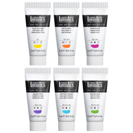 Acrylic Paint Heavy Body Vibrant Set 6x22 ml in the group Art Supplies / Artist colours / Acrylic Paint at Pen Store (137846)