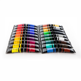 Basics Acrylic Paint Set 36x22 ml in the group Art Supplies / Artist colours / Acrylic Paint at Pen Store (137848)
