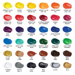 Basics Acrylic Paint Set 36x22 ml in the group Art Supplies / Artist colours / Acrylic Paint at Pen Store (137848)