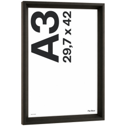 Espresso Wooden Frame 29,7x42 cm A3 in the group Hobby & Creativity / Organize / Frames / Brown frames at Pen Store (137897)