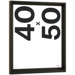 Espresso Wooden Frame 40x50 cm in the group Hobby & Creativity / Organize / Frames / Brown frames at Pen Store (137898)
