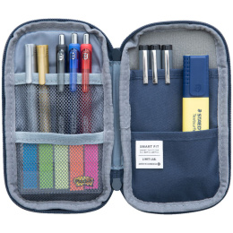 Pencil case Smart-fit Compact Navy in the group Pens / Pen Accessories / Pencil Cases at Pen Store (137914)