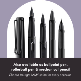 Safari Fountain Pen Meteorite in the group Pens / Fine Writing / Fountain Pens at Pen Store (137935_r)