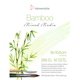 Mixed Media Bamboo 265g 8x10,5 cm in the group Paper & Pads / Artist Pads & Paper / Mixed Media Pads at Pen Store (137995)