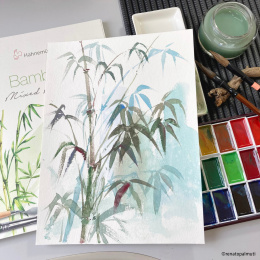 Mixed Media Bamboo 265g 8x10,5 cm in the group Paper & Pads / Artist Pads & Paper / Mixed Media Pads at Pen Store (137995)