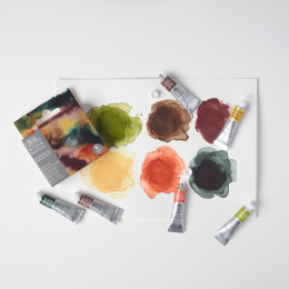 Professional Watercolour 5 ml Tubes Rich Earth 6-set in the group Art Supplies / Artist colours / Watercolour Paint / Watercolour in tube at Pen Store (138002)