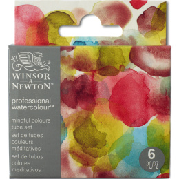 Professional Watercolour 5 ml Tubes Mindful Set of 6 in the group Art Supplies / Artist colours / Watercolour Paint / Watercolour in tube at Pen Store (138006)