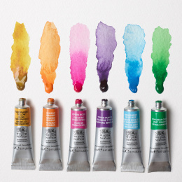 Professional Watercolour 5 ml Tubes Vibrant Set of 6 in the group Art Supplies / Artist colours / Watercolour Paint / Watercolour in tube at Pen Store (138007)