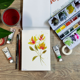 Water Colour Pad 300g A4 in the group Paper & Pads / Artist Pads & Paper / Watercolour Pads at Pen Store (138010)