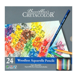 Aqua Monolith Watercolour Pencils 24-set in the group Pens / Artist Pens / Coloured Pencils at Pen Store (138026)