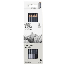 Studio Collection Sketching Pencils 6 pcs in the group Art Supplies / Crayons & Graphite / Drawing Charcoal at Pen Store (138034)