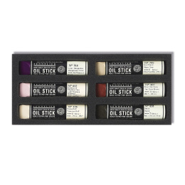 Oil Stick Mini 6-set Dark tones Portrait in the group Art Supplies / Crayons & Graphite / Oil sticks at Pen Store (138058)