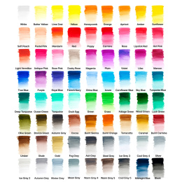 Studio Collection Watercolour Pencils Set of 72 in the group Pens / Artist Pens / Watercolour Pencils at Pen Store (138081)