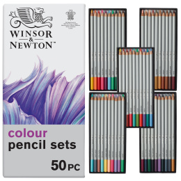 Studio Collection Colour Pencils Set of 50 in the group Art Supplies / Art Sets / Colored pencils in sets at Pen Store (138082)
