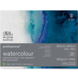 Professional Watercolour Pad Rough 31x41 cm 300g in the group Paper & Pads / Artist Pads & Paper / Watercolour Pads at Pen Store (138088)
