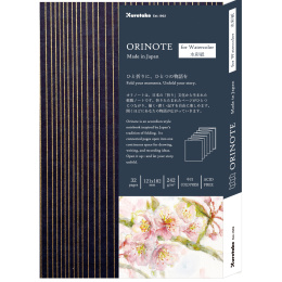 Orinote Watercolor Book Navy in the group Paper & Pads / Artist Pads & Paper / Watercolour Pads at Pen Store (138157)