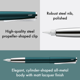 Studio Petrol Fountain pen in the group Pens / Fine Writing / Fountain Pens at Pen Store (138244_r)