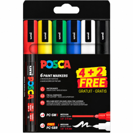 PC-5M/BR Set of 4  in the group Pens / Artist Pens / Illustration Markers at Pen Store (138267)