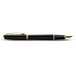 Meridian Matte Black/Chrome Fountain Pen  in the group Pens / Fine Writing / Fountain Pens at Pen Store (138295_r)