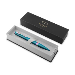 Meridian Teal/Rainbow Ballpoint in the group Pens / Fine Writing / Ballpoint Pens at Pen Store (138330)