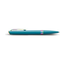 Meridian Teal/Rainbow Ballpoint in the group Pens / Fine Writing / Ballpoint Pens at Pen Store (138330)