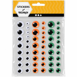 Googly Eyes Halloween 54-pack Self-adhesive in the group Kids / Fun and learning / Craft Supplies for Kids / Decorations and Accessories at Pen Store (138367)