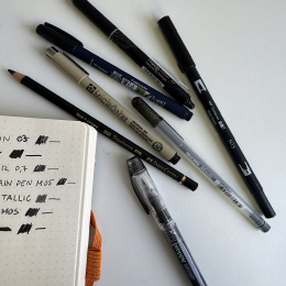 Sample kit Black in the group Selected / Sample kits at Pen Store (sample03_set)