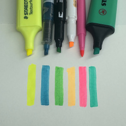 Sample kit Neon Highlighters in the group Pens / Office / Highlighters at Pen Store (sample04_set)