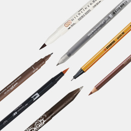 Sample kit Brown in the group Selected / Sample kits at Pen Store (sample05_set)