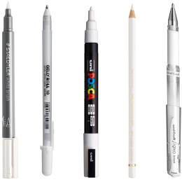 Sample kit White in the group Selected / Sample kits at Pen Store (sample06_set)