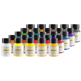 Acrylic paint 500 ml 25-set in the group Art Supplies / Artist colours / Acrylic Paint at Pen Store (set_arts1)